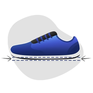 Zapatilla barefoot - Suela plana