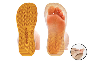 Forma ergonómica del zapato: