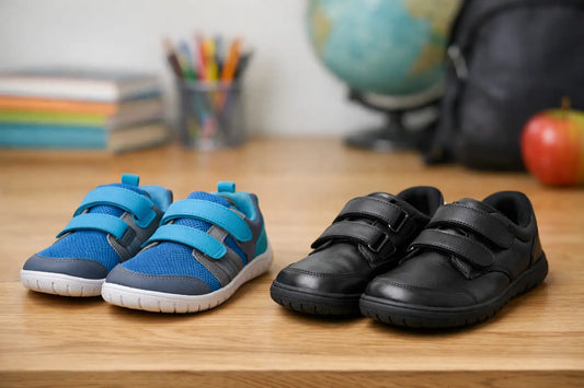 Zapatos infantiles versus escolares: qué cambia