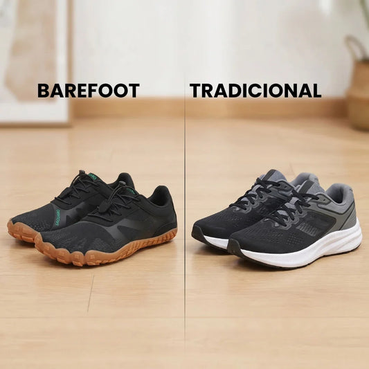 Calzado minimalista vs tradicional
