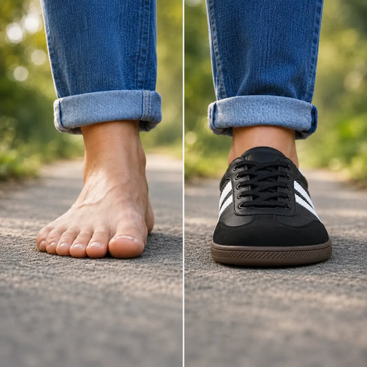 Barefoot versus calzado convencional: qué cambia
