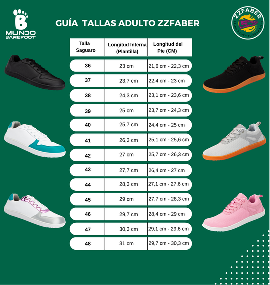 Guía de Tallas