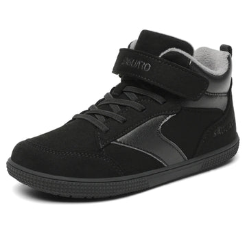 Bebe zapatillas negras estilo respetuoso Saguaro Kids Wonderland I para colegio.