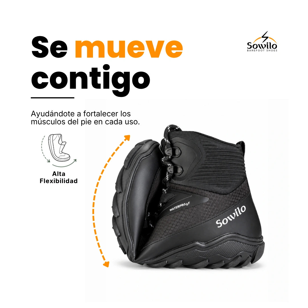 Sowilo Berkana - Botas Barefoot Outdoor Waterproof
