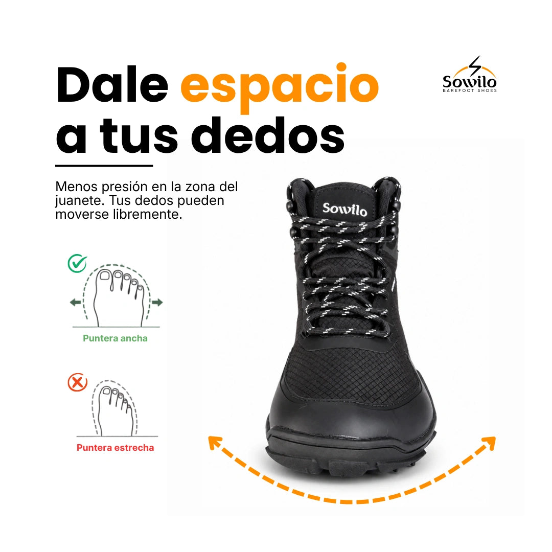 Sowilo Berkana - Botas Barefoot Outdoor Waterproof