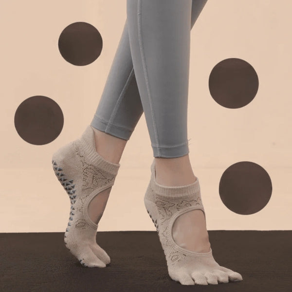 Los Dedos Botines Dedos Descubiertos Saguaro Chile Calcetines