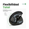 Saguaro Fast I negro flexibilidad — zapatilla barefoot acuatica negra suela flexible doblada Chile