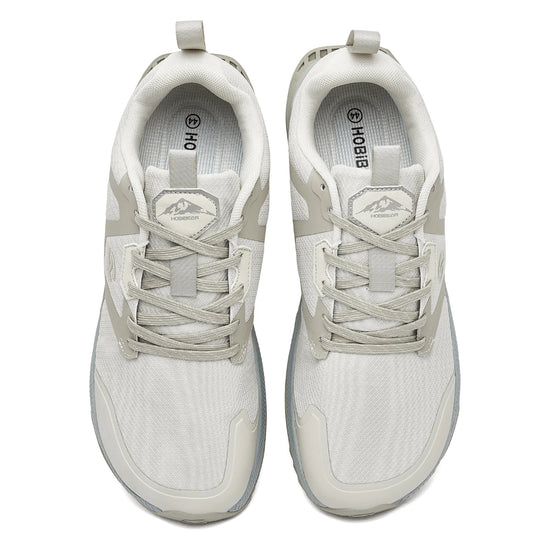 Zapatillas Hobibear Aurora gris vista desde arriba.