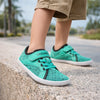 Zapatillas verdes barefoot Saguaro infantiles ideal para uso diario. 