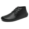 Zapato minimalista hombre Saguaro Noble I negro, estilo formal en cuero sintético.