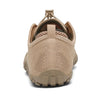 Zapatilla Saguaro Smart I café vista desde el talón.