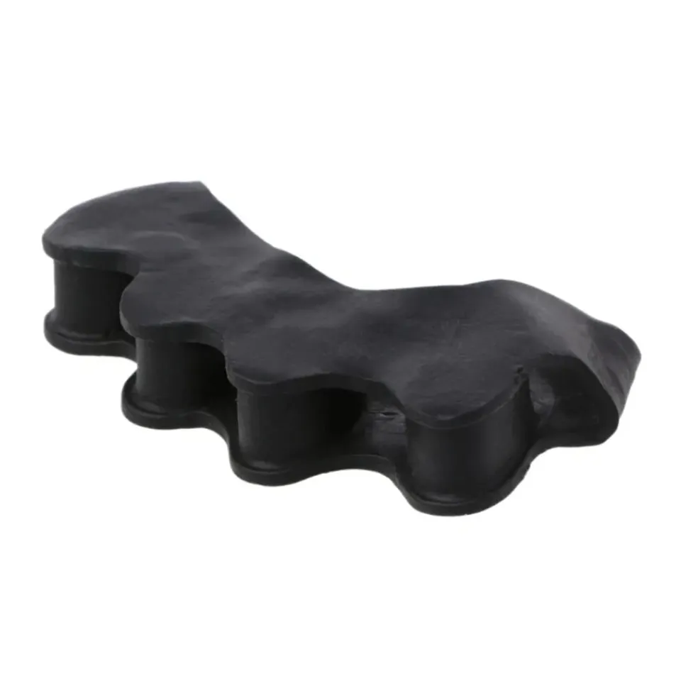 Separadores de dedos de silicona negra STARTER 