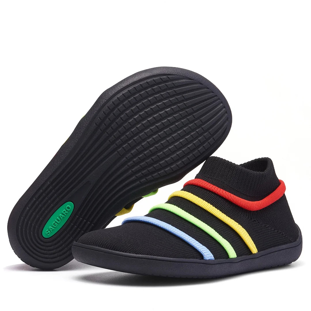 Suela de caucho blanca plana, ideal para el colegio o juegos.