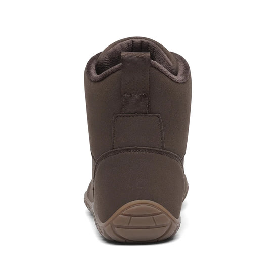 Vista posterior que muestra la protección del talón sin elevación.