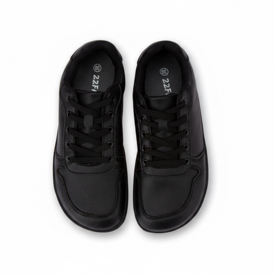 Vista superior mostrando espacio para dedos.