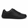 Zapatilla casual elástica ZZFABER Easy I color negro, calzado cómodo con flexibilidad garantizada diseñado para pies con empeine alto en Chile.