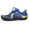 Zapatillas barefoot Saguaro Kids Fast I azul vista lateral