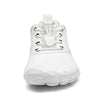 Zapatillas barefoot Kids Free I blancas vista frontal