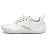 Zapatillas barefoot blancas vista lateral externa
