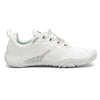 Zapatillas barefoot blancas vista lateral interna
