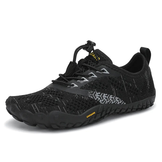 Zapatillas barefoot Saguaro Kids Smart I negras vista principal infantil