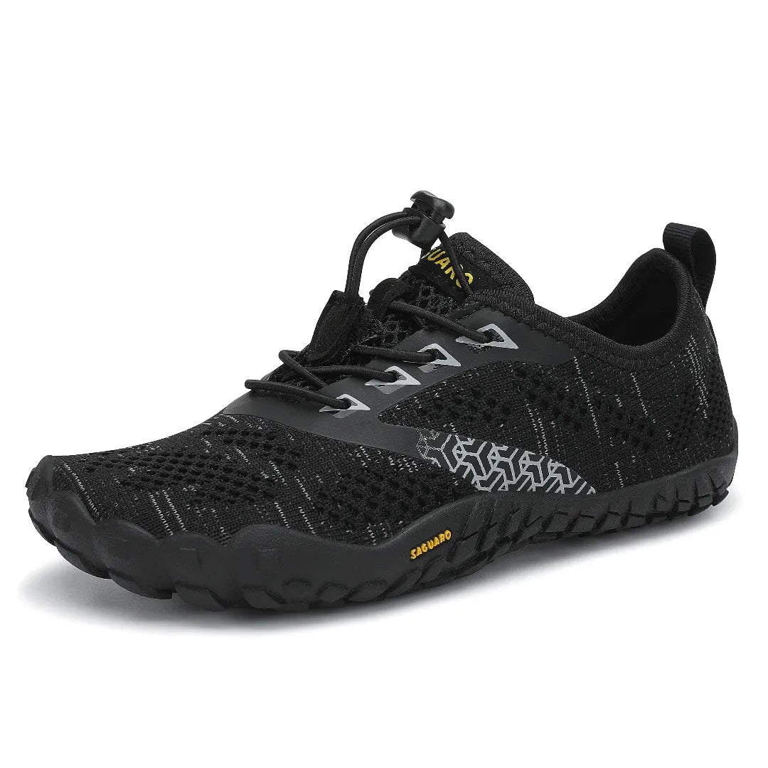 Zapatillas barefoot Saguaro Kids Smart I negras vista principal infantil