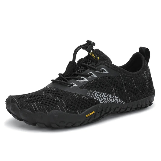 Zapatillas barefoot Saguaro Kids Smart I negras vista principal infantil