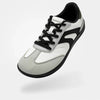 Zapatillas de transición barefoot Hobibear Orchid en blanco y negro con diseño ergonómico.