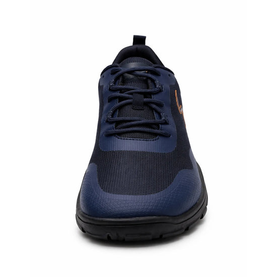 Zapatillas de punta ancha para trail Sowilo Algiz azul, protección reforzada en la puntera para evitar impactos en el cerro.