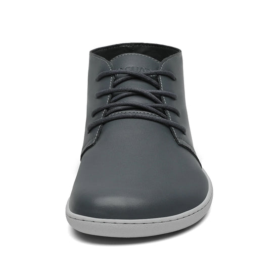 Zapato ergonómico para hombre con punta ancha que evita la deformación de los dedos.