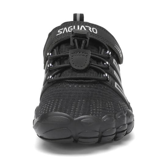 Zapatos ergonómicos escolares con punta ancha para evitar deformidades en los dedos.