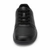 Zapatilla casual elástica ZZFABER Easy I color negro, calzado cómodo con flexibilidad garantizada diseñado para pies con empeine alto en Chile.