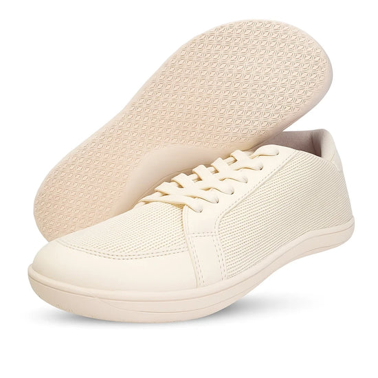 Suela flexible y antideslizante de la zapatilla ZZfaber Bamba I beige