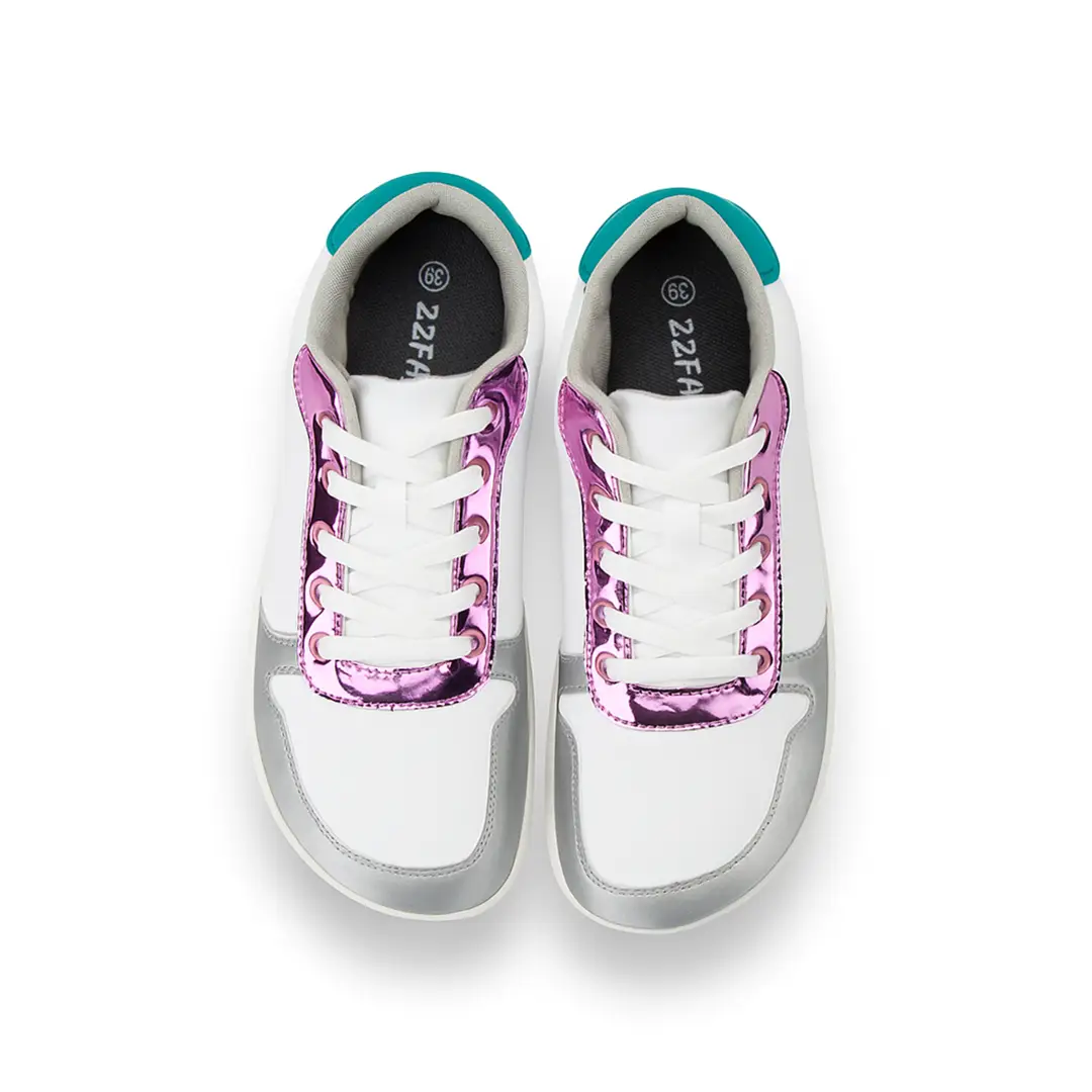 Zapatillas ZZfaber Easy I glitter vistas desde arriba.